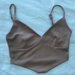 Beige/brown Princess Polly Tank Top